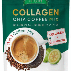 FITGUM 20X Collagen Chia Coffee